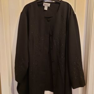Plus size blazing